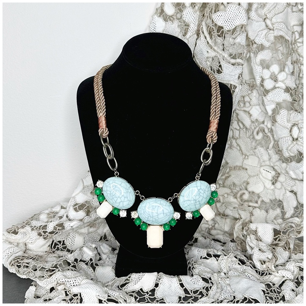 Anthro “Turquoise Orbita Necklace”